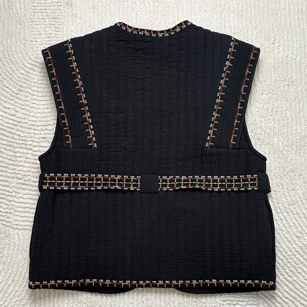 Ba&sh Clevie Sleeveless Jacket Women’s Size 2 - Picture 9 of 16
